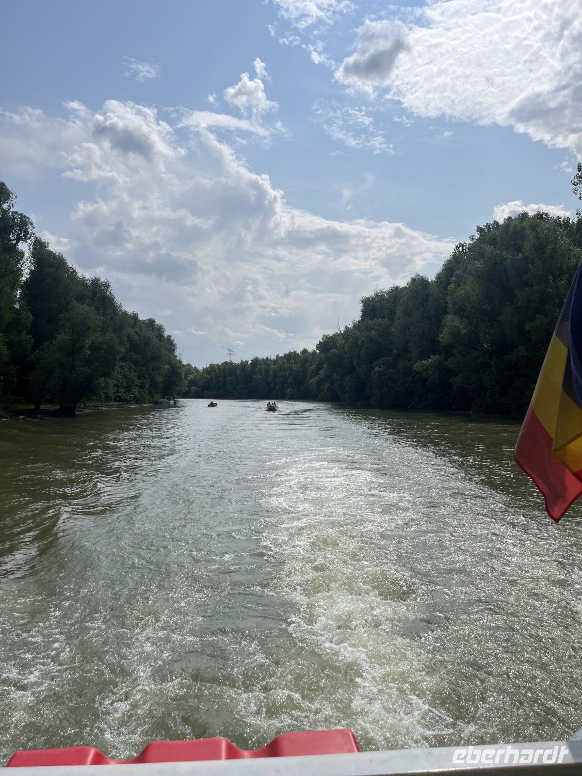 Schifffahrt, Donaudelta, Tulcea, Rumänien