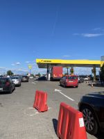 Beliebter Halt bei längeren Fahrstrecken, die Tankstellen von 