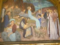 Wandbilder im Kulturpalast