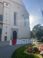 Hübsche Stadtwerbung