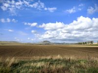 Einige Hügel des Macin Gebirges in der Dobrudscha