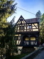 Fachwerkhaus am Schloß Peles