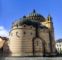 Kuppeln der orthodoxen Kirche in Sibiu
