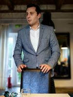 Bei der Weinverkostung