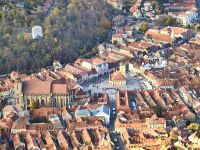 Marktplatz und Schwarze Kirche von Brasov