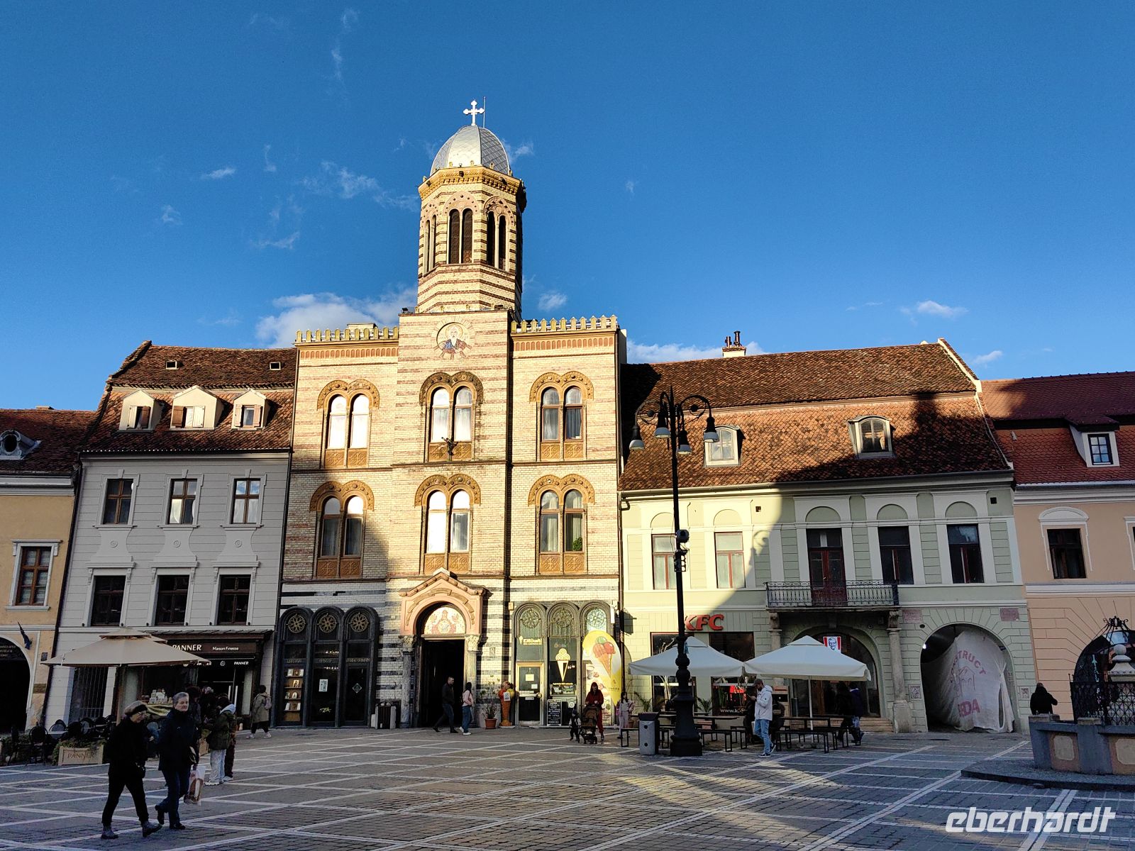 Pfarrhaus der versteckten orthodoxen Kirche in Brasov