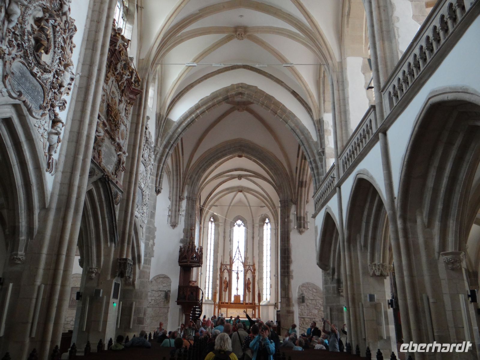 Sibiu, der Innenraum der evangelischen Stadtpfarrkirche &ndash; &copy;  (Eberhardt TRAVEL)
