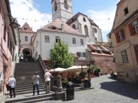 Sibiu, die Sagstiege verbindet die Ober- mit der Unterstadt. &ndash; &copy; Vivian Kreft (Eberhardt TRAVEL)