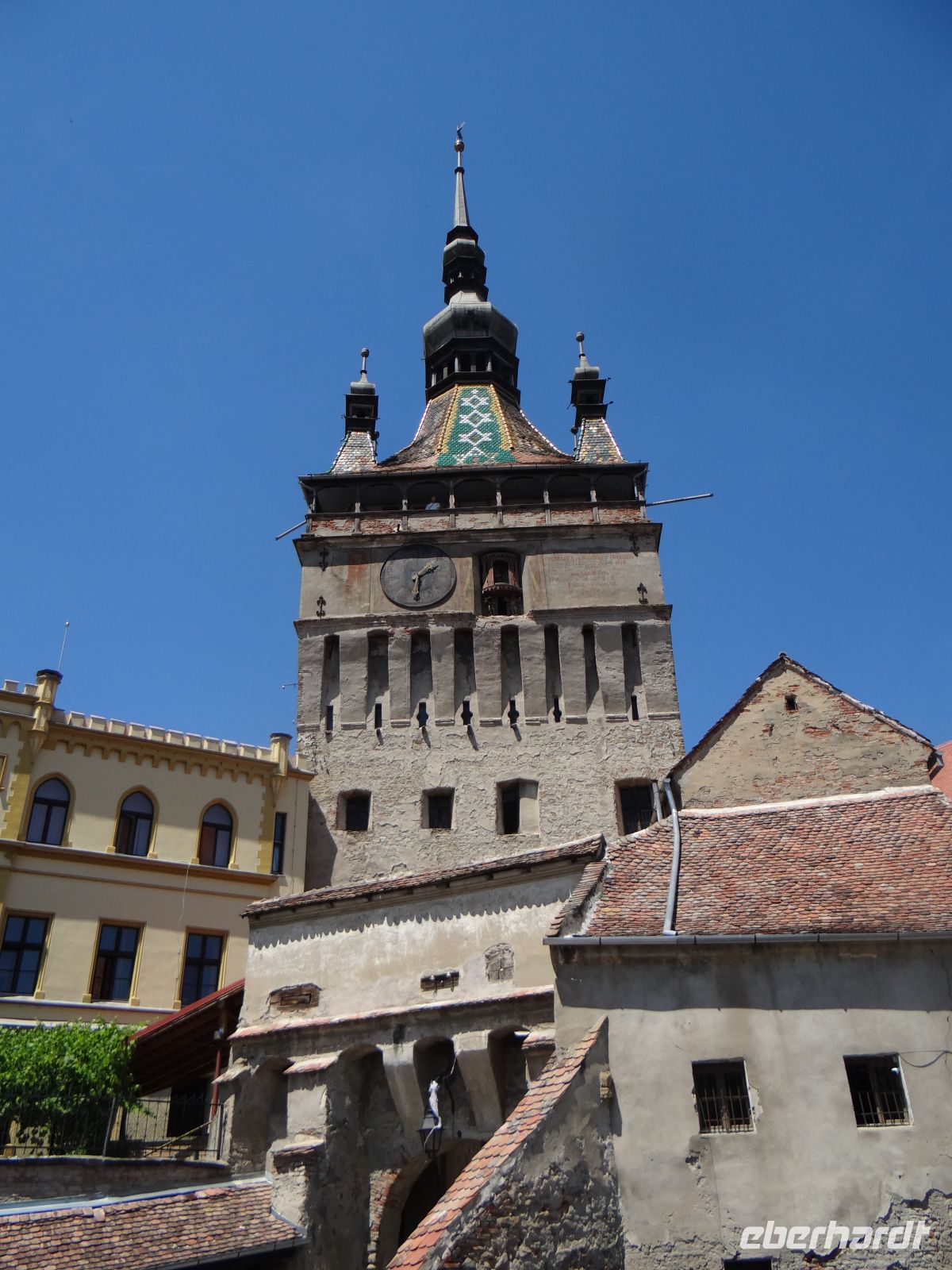 Sighisoara, der Uhrenturm gehört zur Stadtbefestigung. &ndash; &copy;  (Eberhardt TRAVEL)