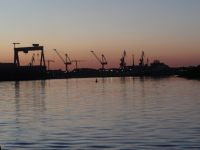 Tulcea, Abendstimmung &ndash; &copy; Vivian Kreft (Eberhardt TRAVEL)