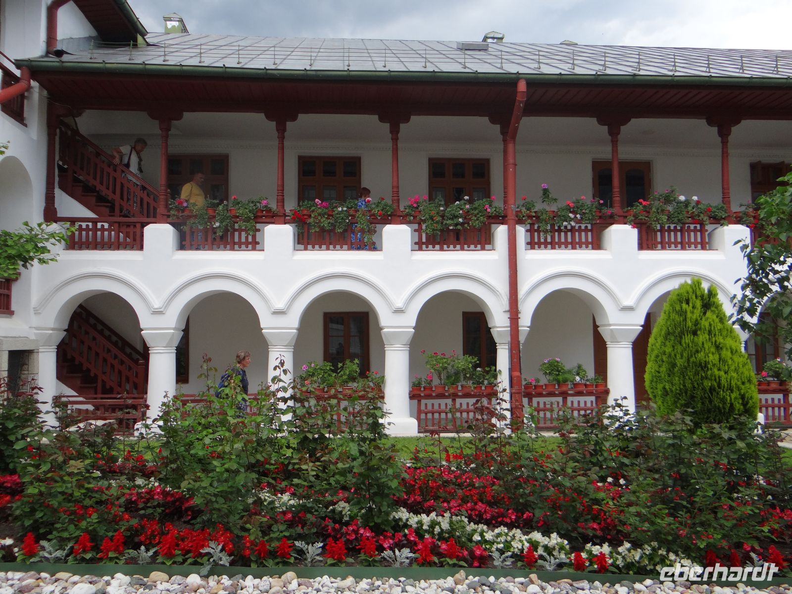 Kloster Agapia, der wunderschöne Innenhof &ndash; &copy;  (Eberhardt TRAVEL)
