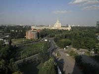 Bukarest-Blick vom Hotel Ramada