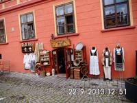 Volkskunstgeschäft in Schäßburg