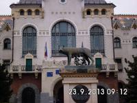 Targu Mures Rathaus mit Romulus