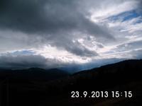 Dunkle Wolken über den Karpaten