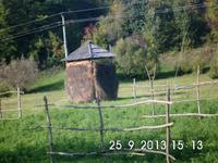 Für Maramures typischer Heuschober