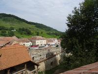 Blick auf Biertan