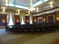 Bukarest - Parlament , im Inneren des Gebäudes, einer von 300 Sitzungssälen