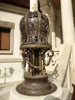 Detail an einer Treppe der Patriarchenkirche, Bukarest