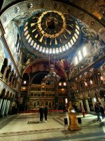 In der orthodoxen Kirche von Sibiu