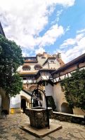 Innenhof im Schloß Bran