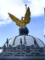 Kuppelskulptur an der Patriarchenkirche Bukarest