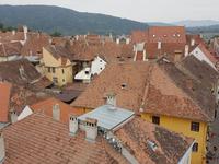 Sighisoara: Blick auf die Stadt vom Burgberg