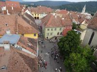 Vom Stundenturm sieht man das Stadtpanorama