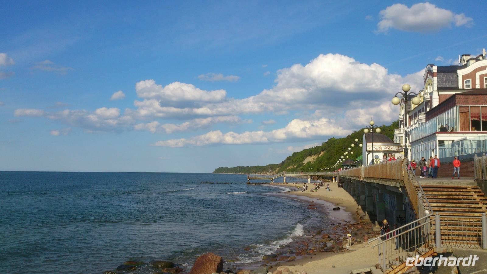 Strandpromenade von Cranz