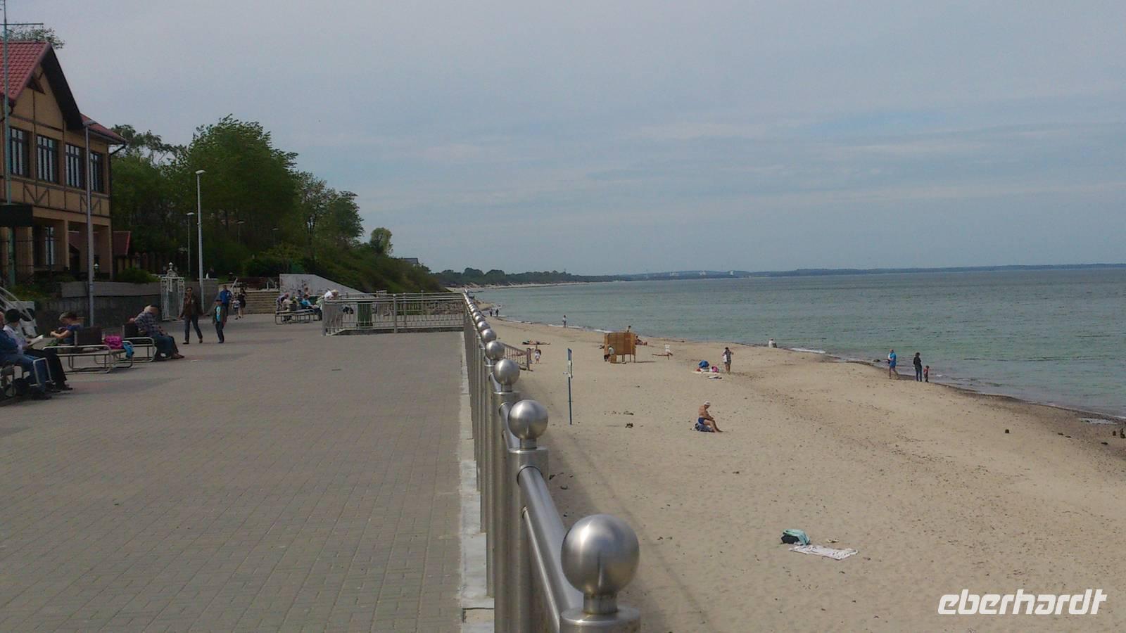 Strandpromenade von Cranz