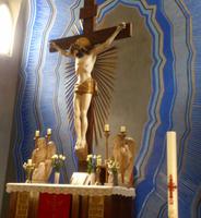 In der Kirche von Silute