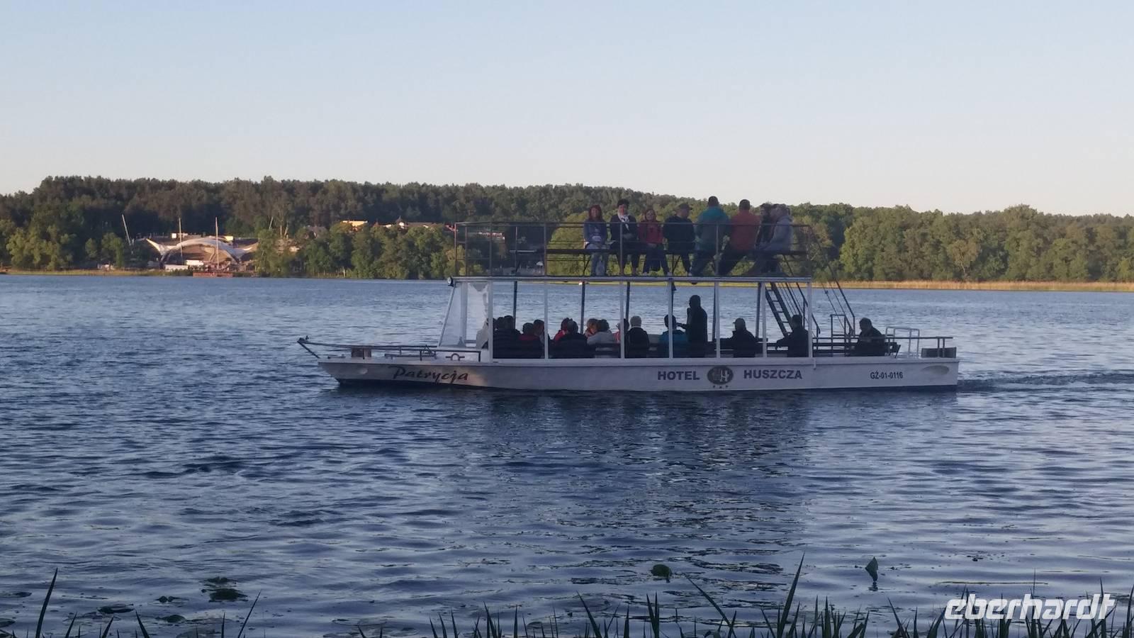 Hotelboot in Mrangowo 