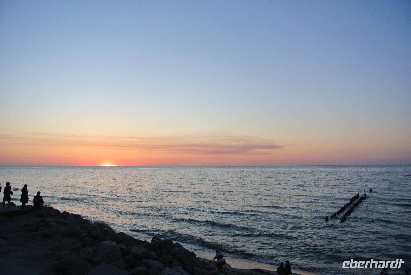 Abendstimmung in Rauschen 