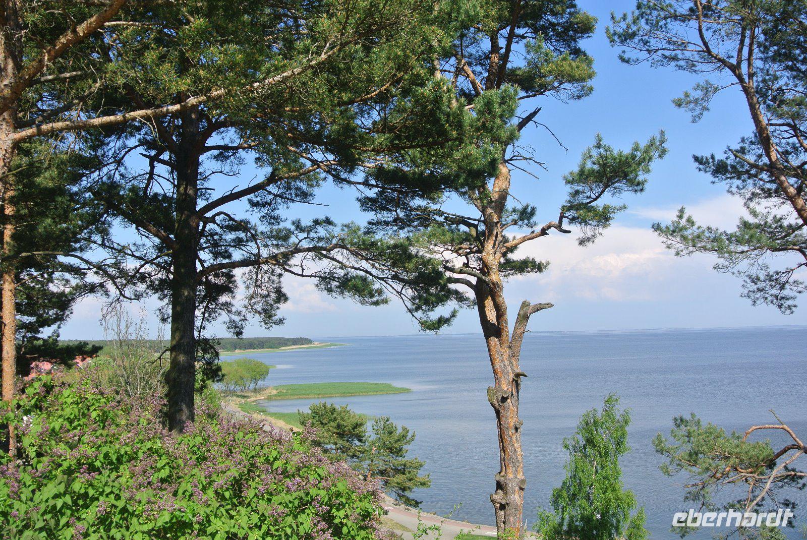 Blick vom Thomas Mann Haus in Nida