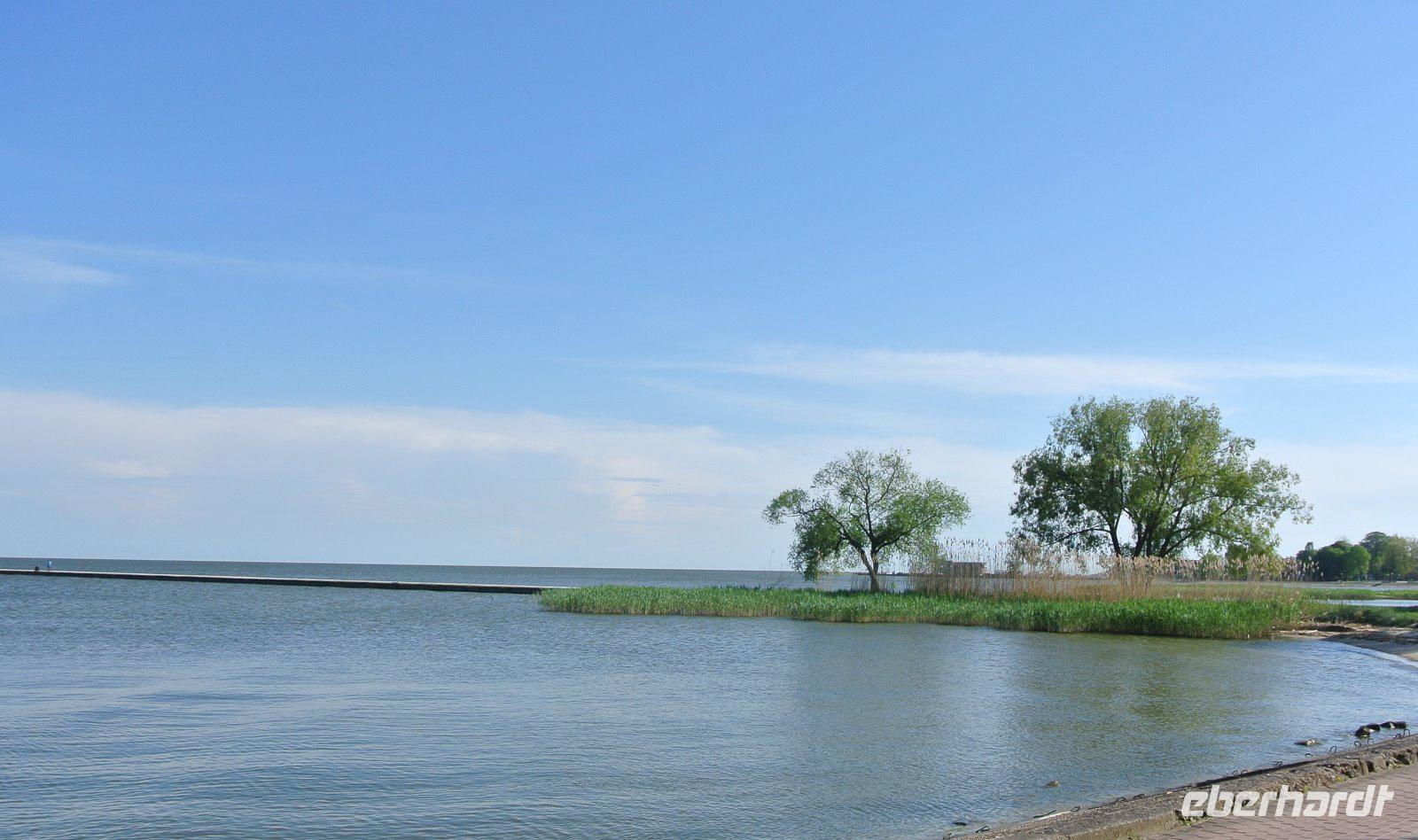 Blick vom Hotel in Nidden 