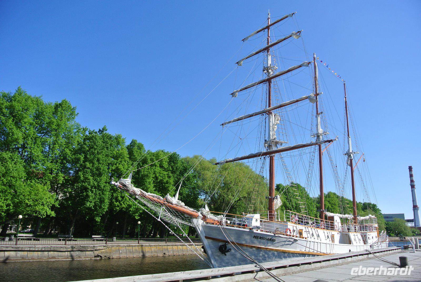 Segelschiff in Klaipeda 