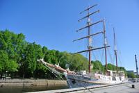 Segelschiff in Klaipeda 