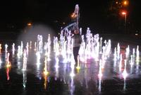 Wasserspiele in Torun
