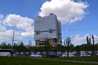 Kaliningrad, nie fertig gebautes Rathaus