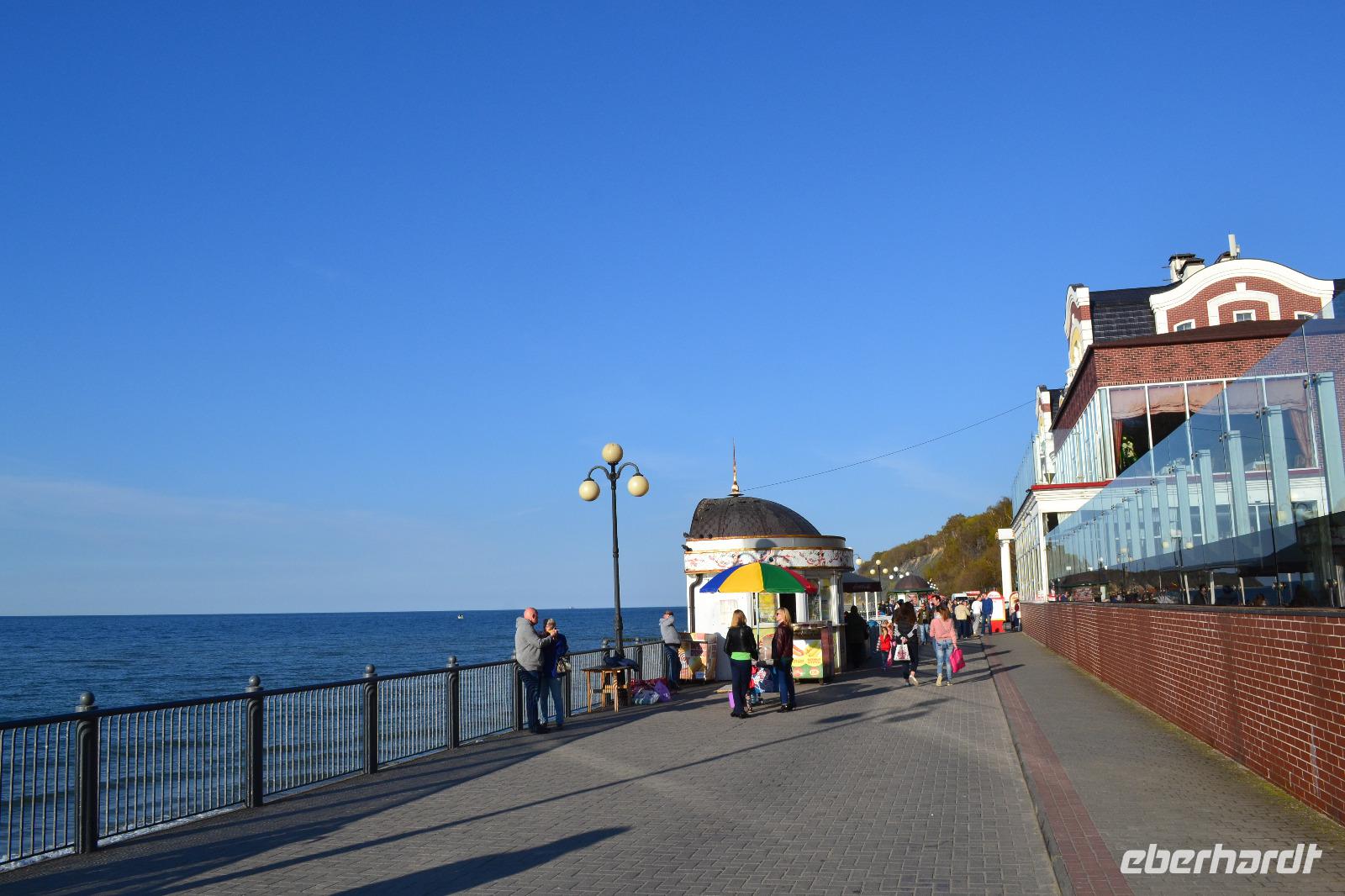 Rauschen, Strandpromenade