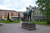 Elch-Denkmal in Gumbinnen