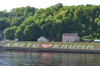 Stadtrundgang in Kaunas - Blick über die Memel