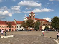 Kaunas: Der Rathausplatz