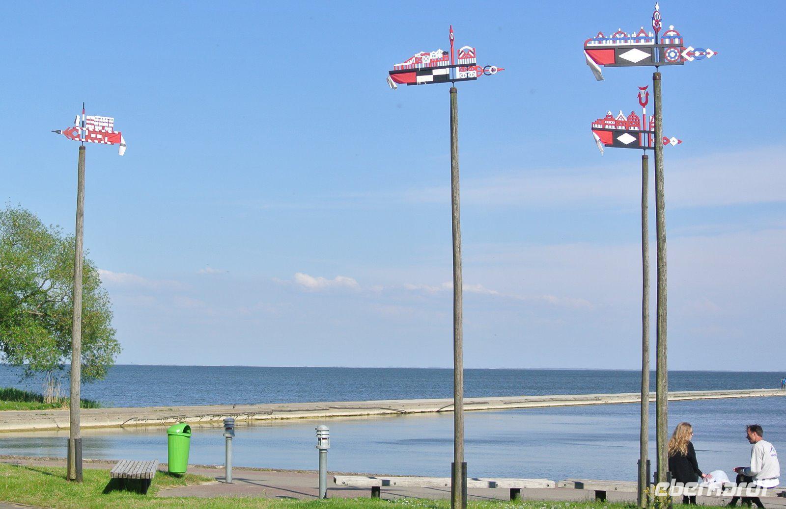 Am Hafen von Nidden