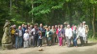 Im Hexenberg bei Nidden mit Musiker Familie 