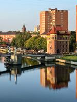 Kaliningrad: Blick auf die Pregel