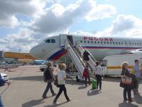 Russland, St.Petersburg, Abflug