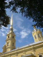 Russland, St.Petersburg, Brücke zur Peter und Paul Kathedrale