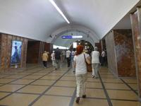 Russland, St.Petersburg, Metrostation