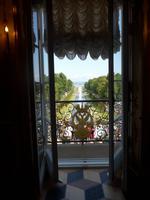 Russland, Peterhof, Blick aus dem Großen Palais